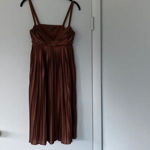 Tara Jarmon Pleated Empire Line Dress